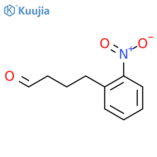 4-(2-nitrophenyl)butanal structure