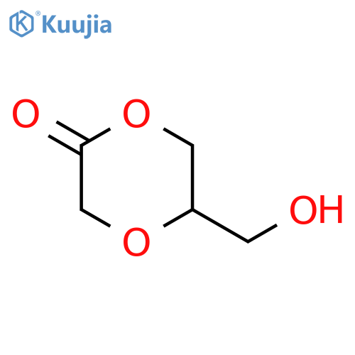5-(hydroxymethyl)-1,4-dioxan-2-one structure