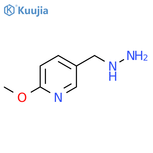 (6-Methoxypyridin-3-yl)methylhydrazine structure