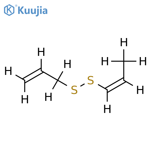 (Z)-form-1-Propenyl-2-propenyl disulfide, structure
