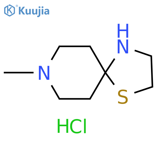 8-Methyl-1-thia-4,8-diazaspiro4.5decane Hydrochloride structure