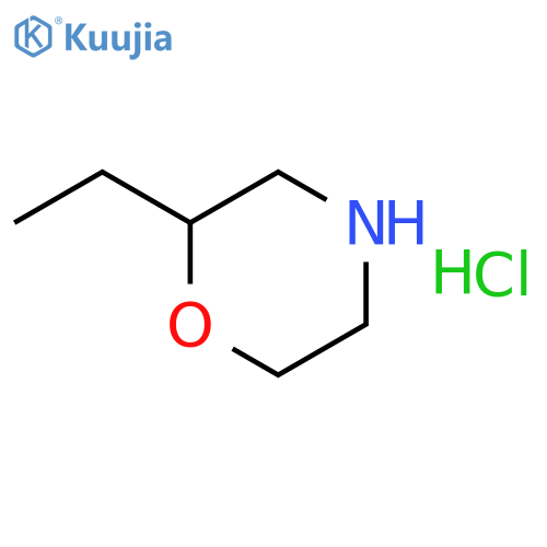 2-ethylmorpholine hydrochloride structure