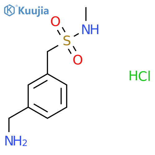 1-3-(Aminomethyl)phenyl-N-methylmethanesulfonamide Hydrochloride structure