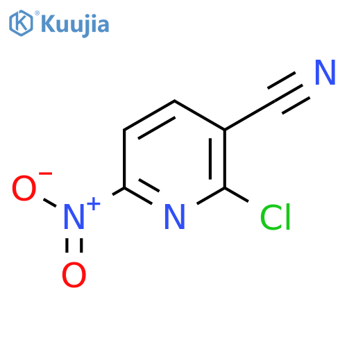 3-Pyridinecarbonitrile, 2-chloro-6-nitro- structure