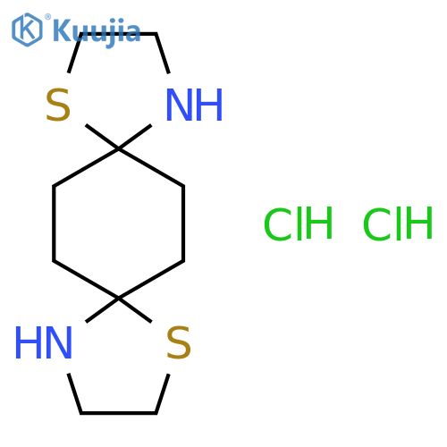 1,9-Dithia-4,12- diazadispiro4.2.4^{8}.2^{5}-tetradecane dihydrochloride structure