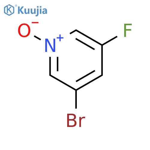 3-Bromo-5-fluoropyridine 1-oxide structure