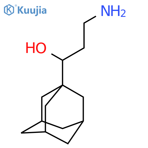 1-(1-Adamantyl)-3-aminopropan-1-ol structure