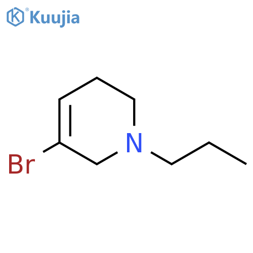 5-Bromo-1-propyl-3,6-dihydro-2H-pyridine structure