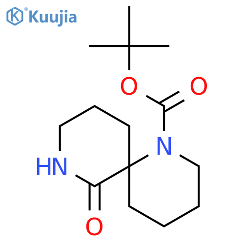 tert-butyl 7-oxo-1,8-diazaspiro[5.5]undecane-1-carboxylate structure