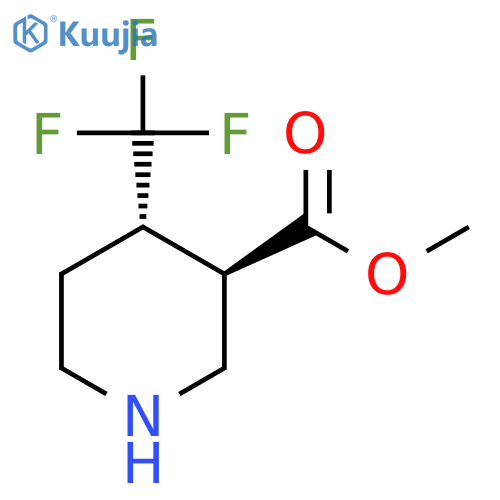 methyl 4-(trifluoromethyl)piperidine-3-carboxylate structure