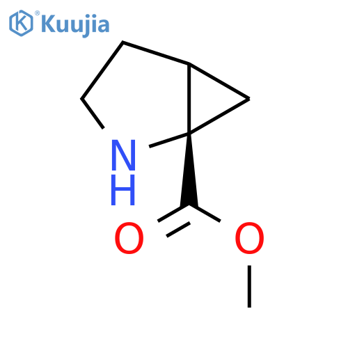 methyl (1S)-2-azabicyclo3.1.0hexane-1-carboxylate structure