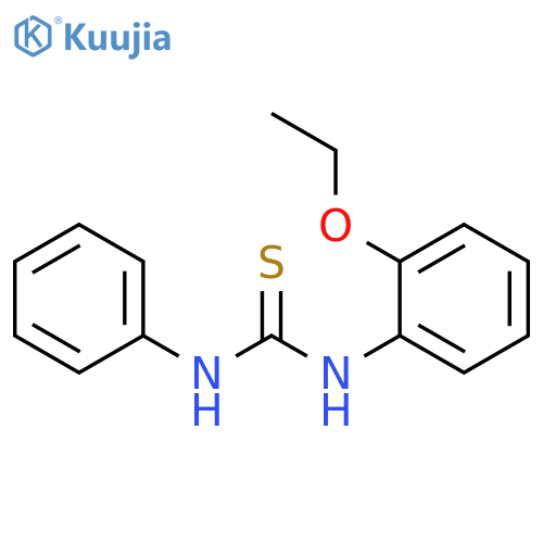 Thiourea, N-(2-ethoxyphenyl)-N'-phenyl- structure