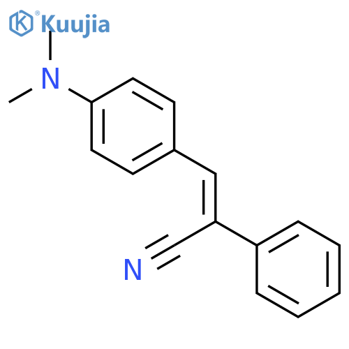 Benzeneacetonitrile, a-[[4-(dimethylamino)phenyl]methylene]- structure