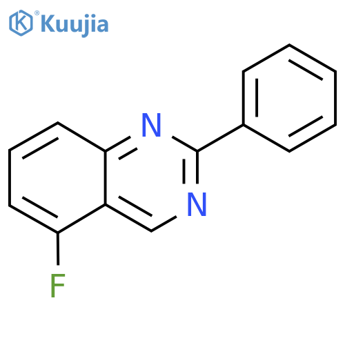 5-Fluoro-2-phenylquinazoline structure