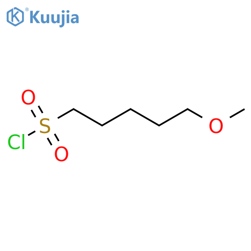 5-methoxypentane-1-sulfonyl chloride structure