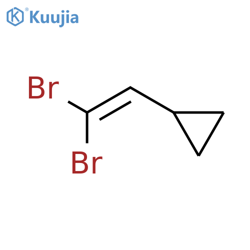 1-(2,2-Dibromoethenyl)cyclopropane structure