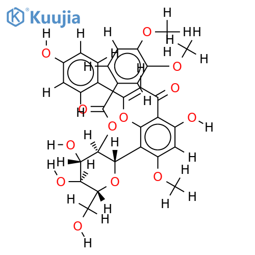 7-methoxyl-2"-O-(3"',4"'-dimethoxybenzoyl)vitexin structure