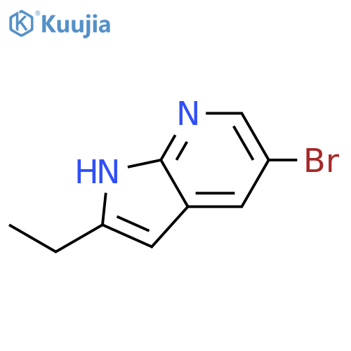 5-(Trifluoromethyl)-1-(triisopropylsilyl)-1H-pyrrolo2,3-bpyridine-4-carboxylic acid structure