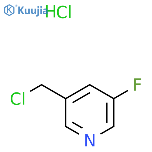 3-(Chloromethyl)-5-fluoropyridine hydrochloride structure