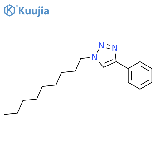 1H-1,2,3-Triazole, 1-nonyl-4-phenyl- structure