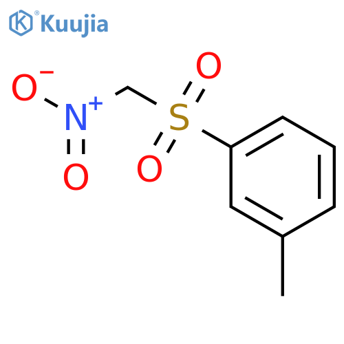 Benzene, 1-methyl-3-[(nitromethyl)sulfonyl]- structure