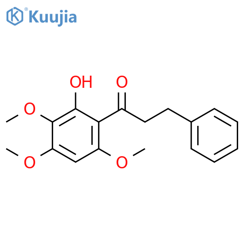 2'-Hydroxy-3',4',6'-trimethoxydihydrochalcone structure
