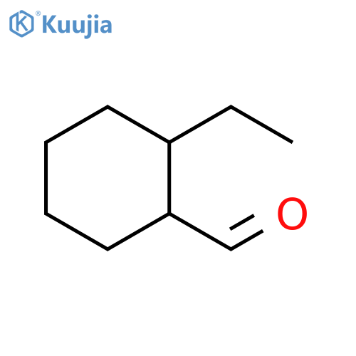 2-ethylcyclohexane-1-carbaldehyde, Mixture of diastereomers structure