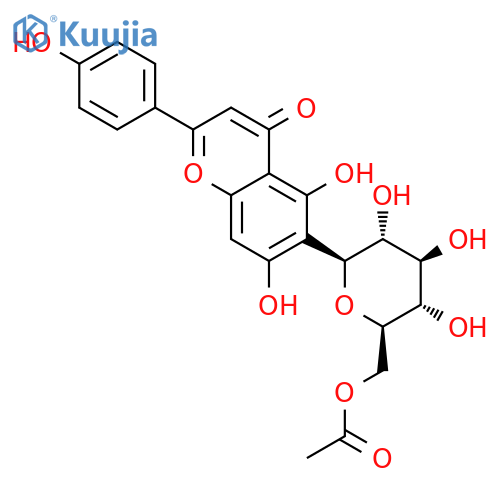 6"-O-acetylisovitexin structure