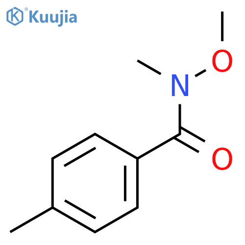 N-Methoxy-N,4-dimethylbenzamide structure