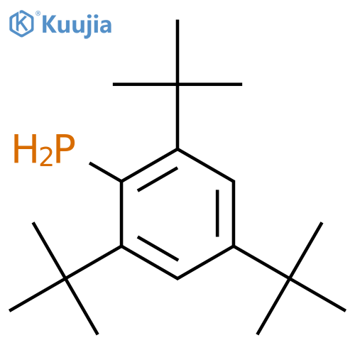 Phosphinidene, [2,4,6-tris(1,1-dimethylethyl)phenyl]- structure