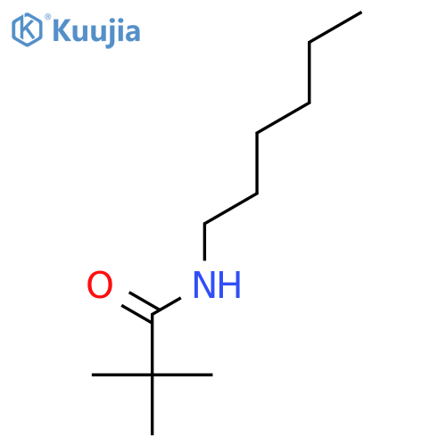 PROPANAMIDE, N-HEXYL-2,2-DIMETHYL- structure
