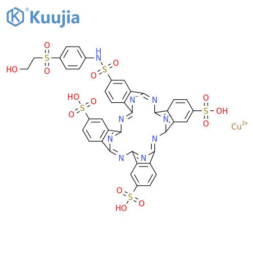 Reactive Turquoise Blue Kn-G structure