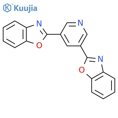 3,5-di(benzo(d)oxazol-2-yl)pyridine structure