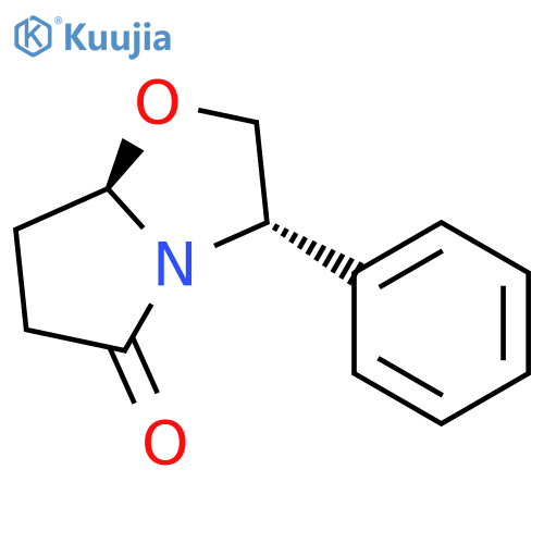 Pyrrolo[2,1-b]oxazol-5(6H)-one,tetrahydro-3-phenyl-, (3S,7aR)- structure