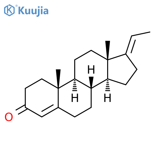 Pregna-4,17(20)-dien-3-one, (17E)- structure