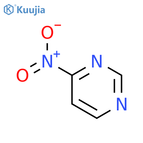 Pyrimidine, 4-nitro- structure
