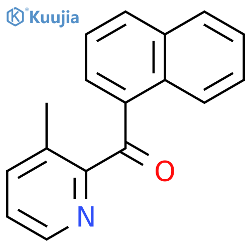 METHANONE, (3-METHYL-2-PYRIDINYL)-1-NAPHTHALENYL- structure