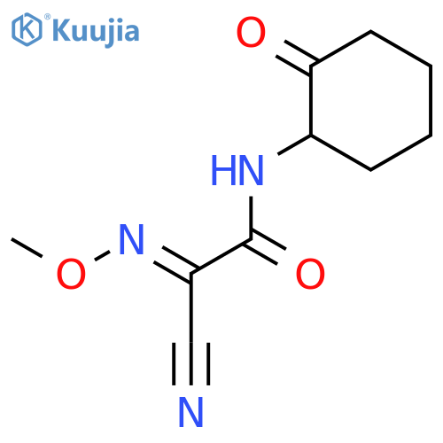 Acetamide, 2-cyano-2-(methoxyimino)-N-(2-oxocyclohexyl)-, (E)- structure