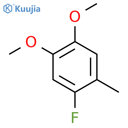 4,5-Dimethoxy-2-fluorotoluene structure