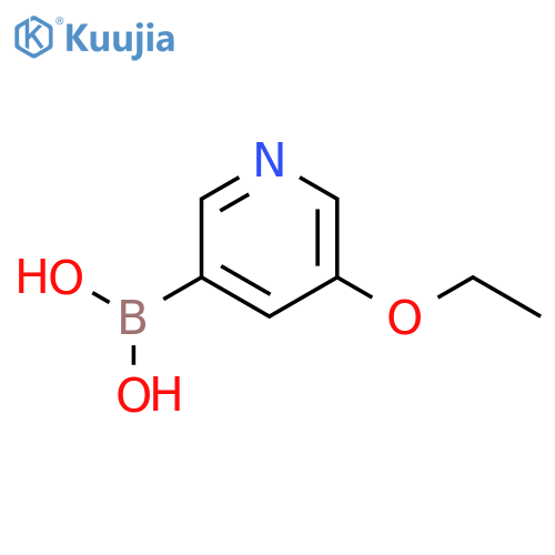 5-Ethoxypyridine-3-boronic Acid structure