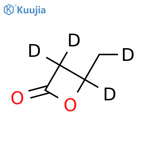 γ-Butyrolactone-d4 structure