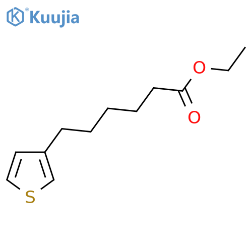 Ethyl 6-(3-thienyl)hexanoate structure
