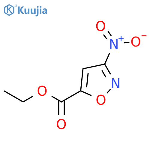 Ethyl 3-nitroisoxazole-5-carboxylate structure
