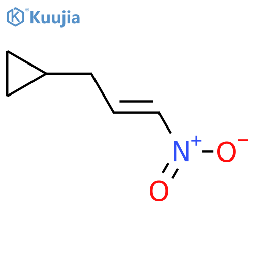 (3-nitroprop-2-en-1-yl)cyclopropane structure