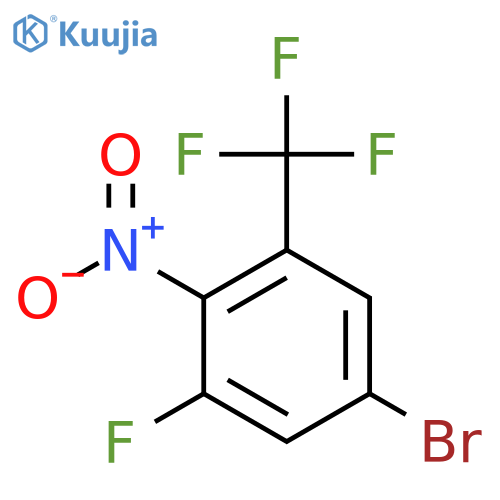 5-Bromo-3-fluoro-2-nitrobenzotrifluoride structure