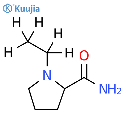 N-Ethyl Prolinamide-d5 structure