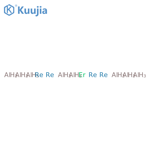 Aluminum, compd. with erbium and rhenium (8:1:4) structure