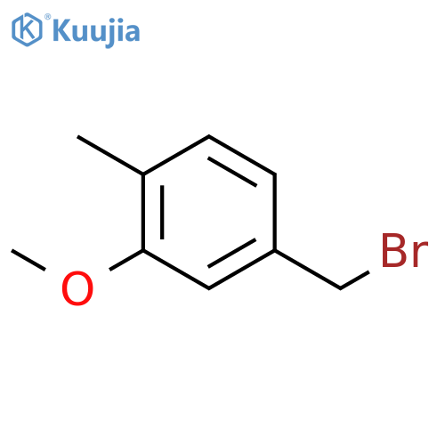 4-(Bromomethyl)-2-methoxy-1-methylbenzene structure