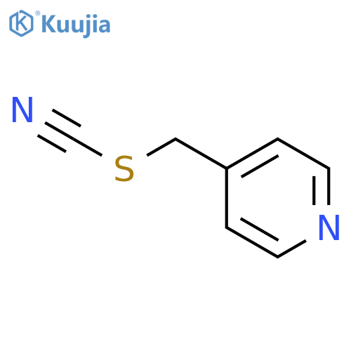Thiocyanic acid,4-pyridinylmethyl ester structure
