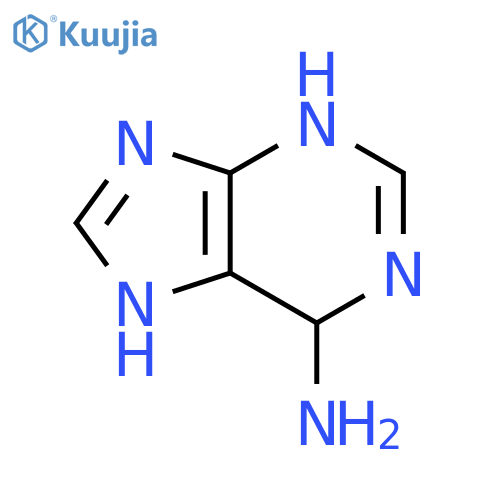 3H-Purin-6-amine,6,9-dihydro- structure